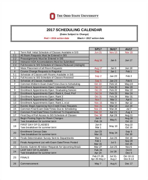 Osu Registrar Calendar